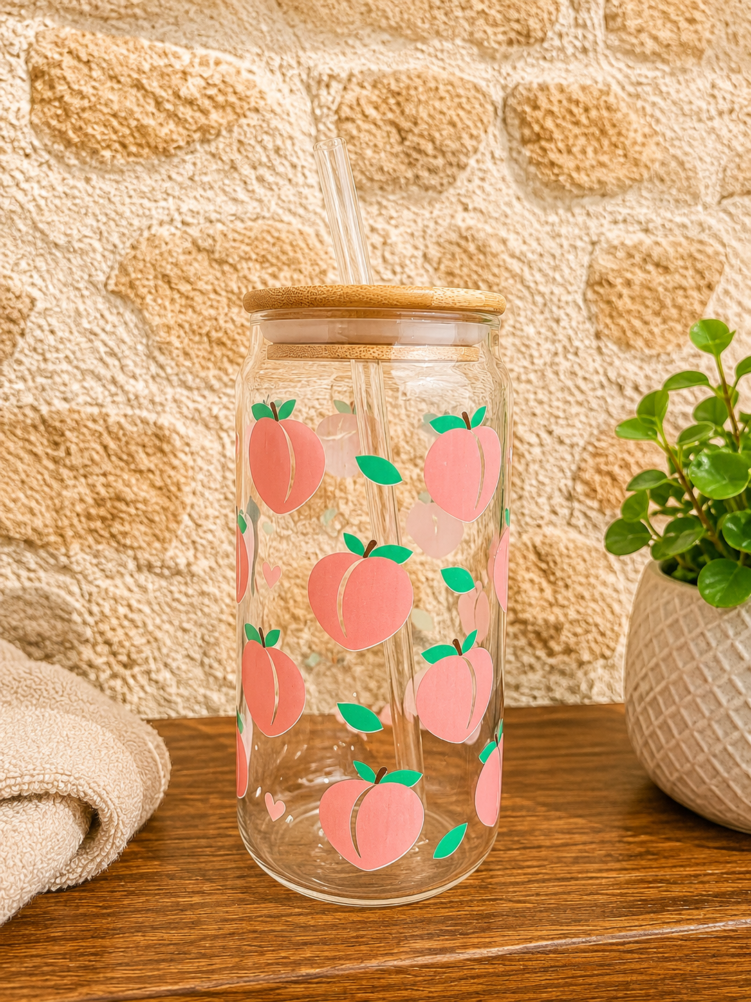 Verre à Smoothie - Peach Bloom